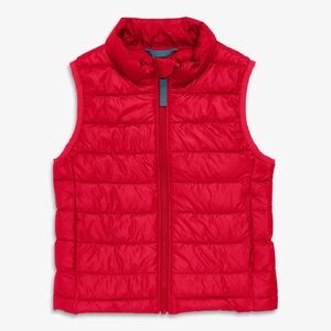 Primary Lightweight Red Puffer Vest
